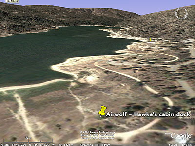 Airwolf Me Uk The Location Of Hawke S Cabin
